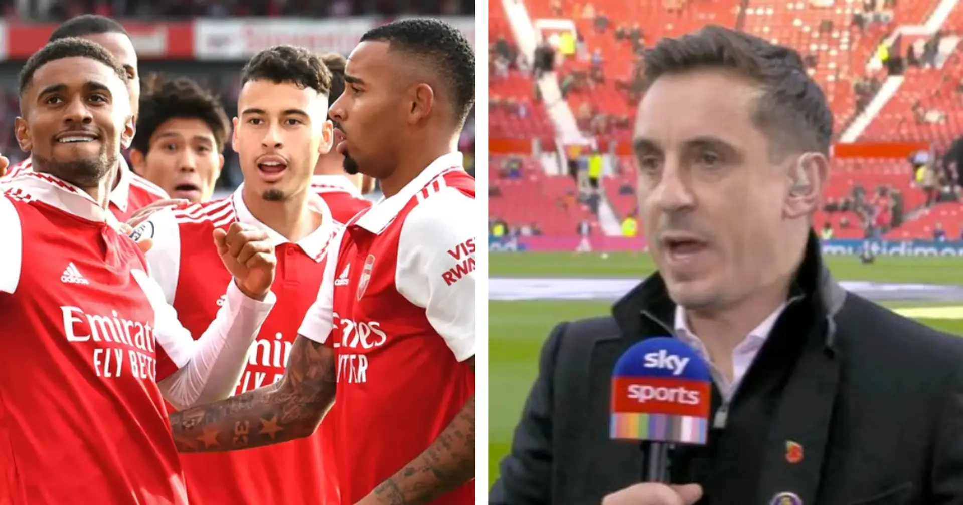 Gary Neville doesn't back Arsenal for top four finish & 2 more under-radar stories