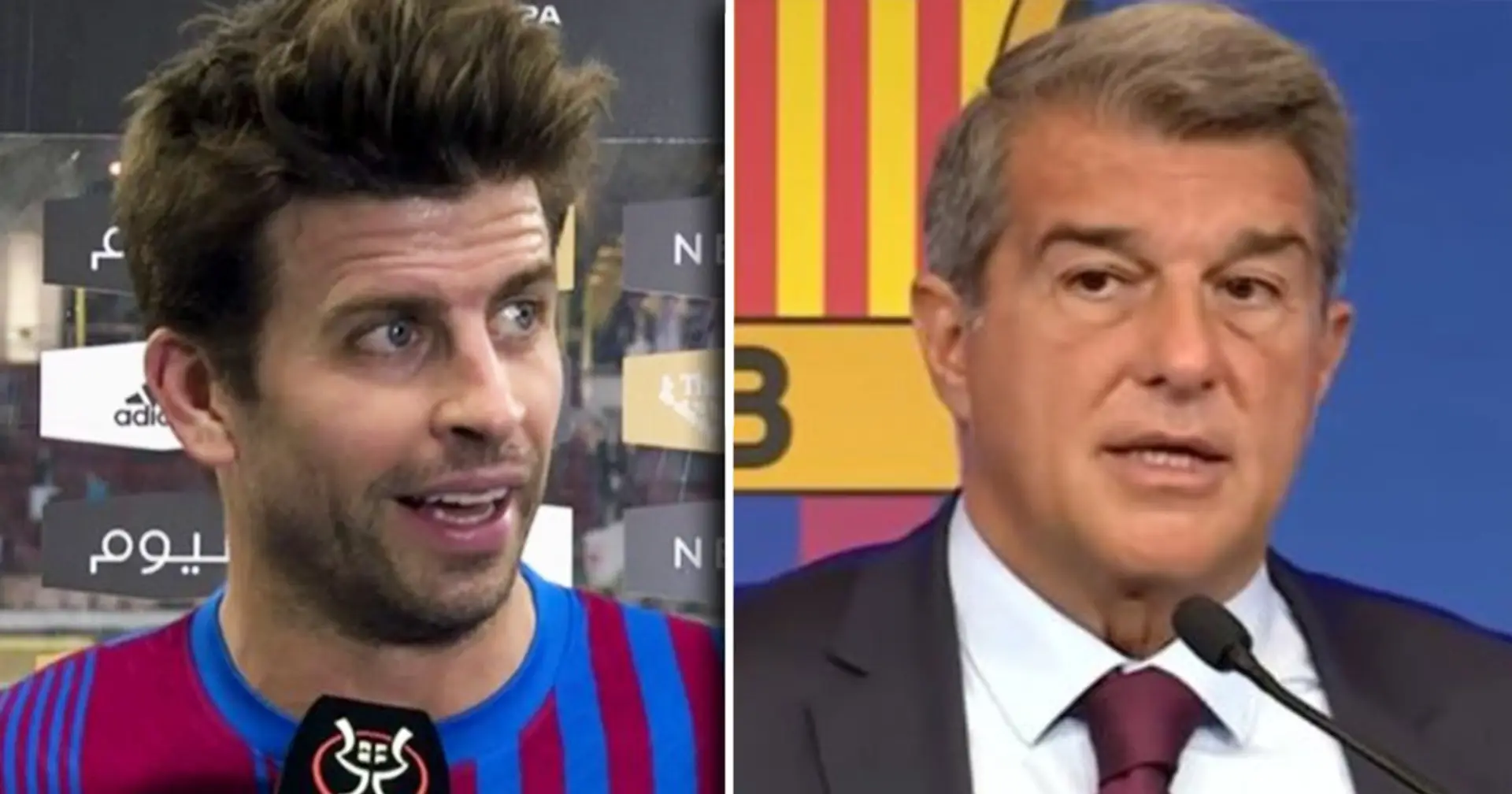 Laporta vuelve a pedir a 2 veteranos del Barça que se recorten el sueldo: fuente principal