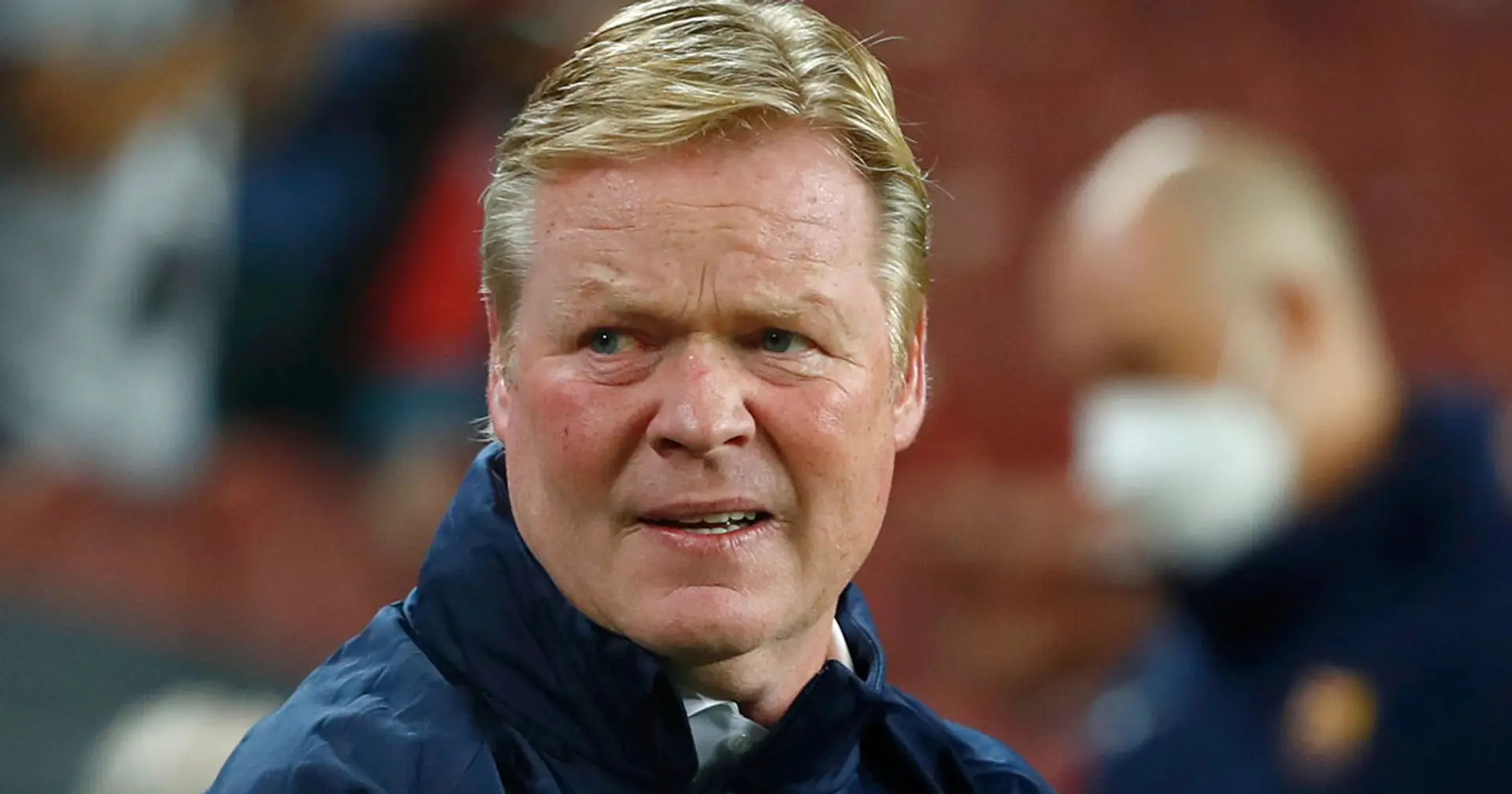 Koeman won't be sacked yet as Barca want 'tranquility' – top source