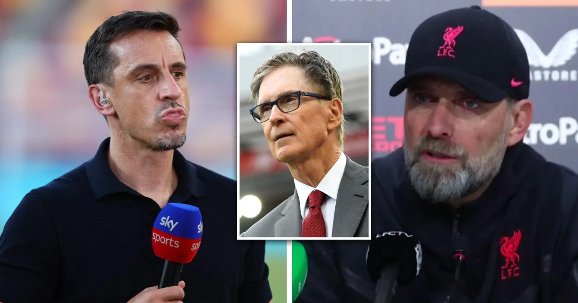'It's what Sir Alex did at Man United': Neville praises Klopp for one thing