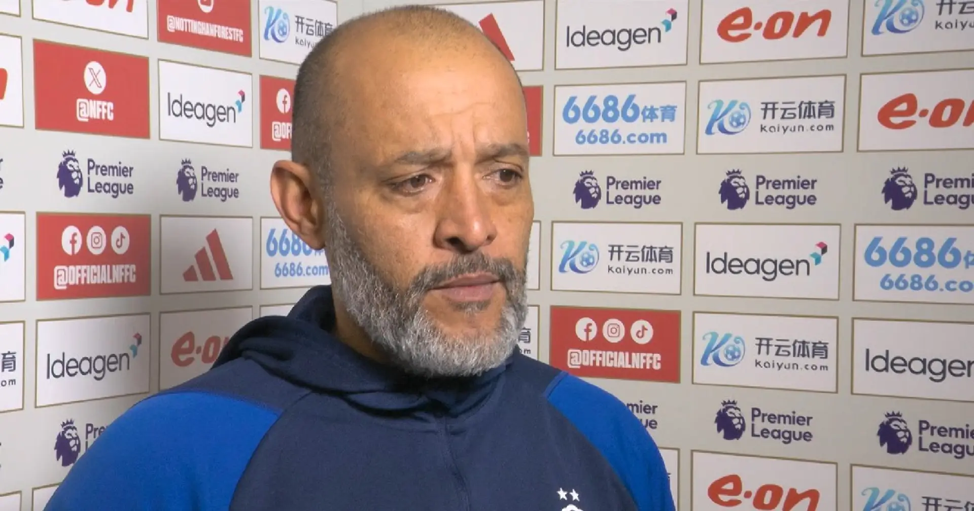 Nuno Espirito Santo reveals two things that worked in Forest favour v Man United 