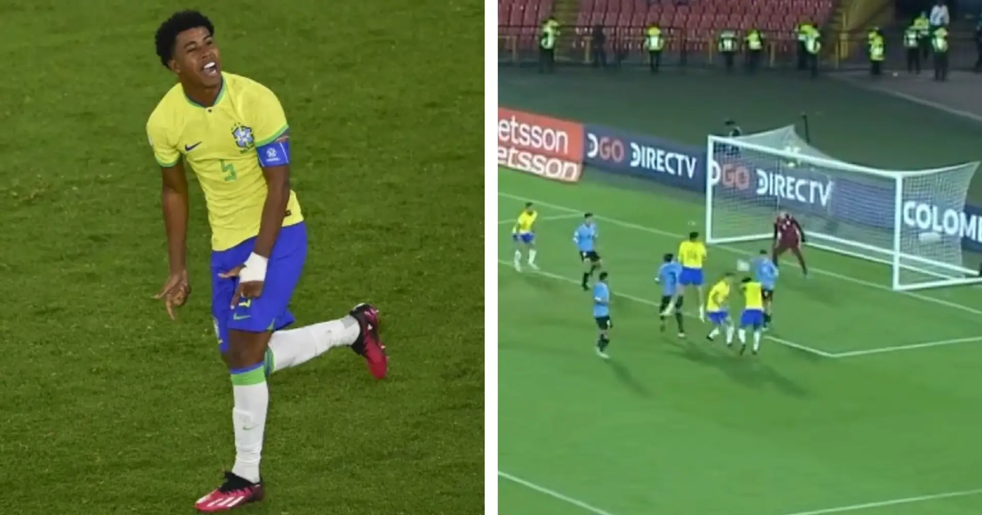 Watch Andrey Santos' bullet header to give Brazil Sudamericano Sub-20 victory (video)