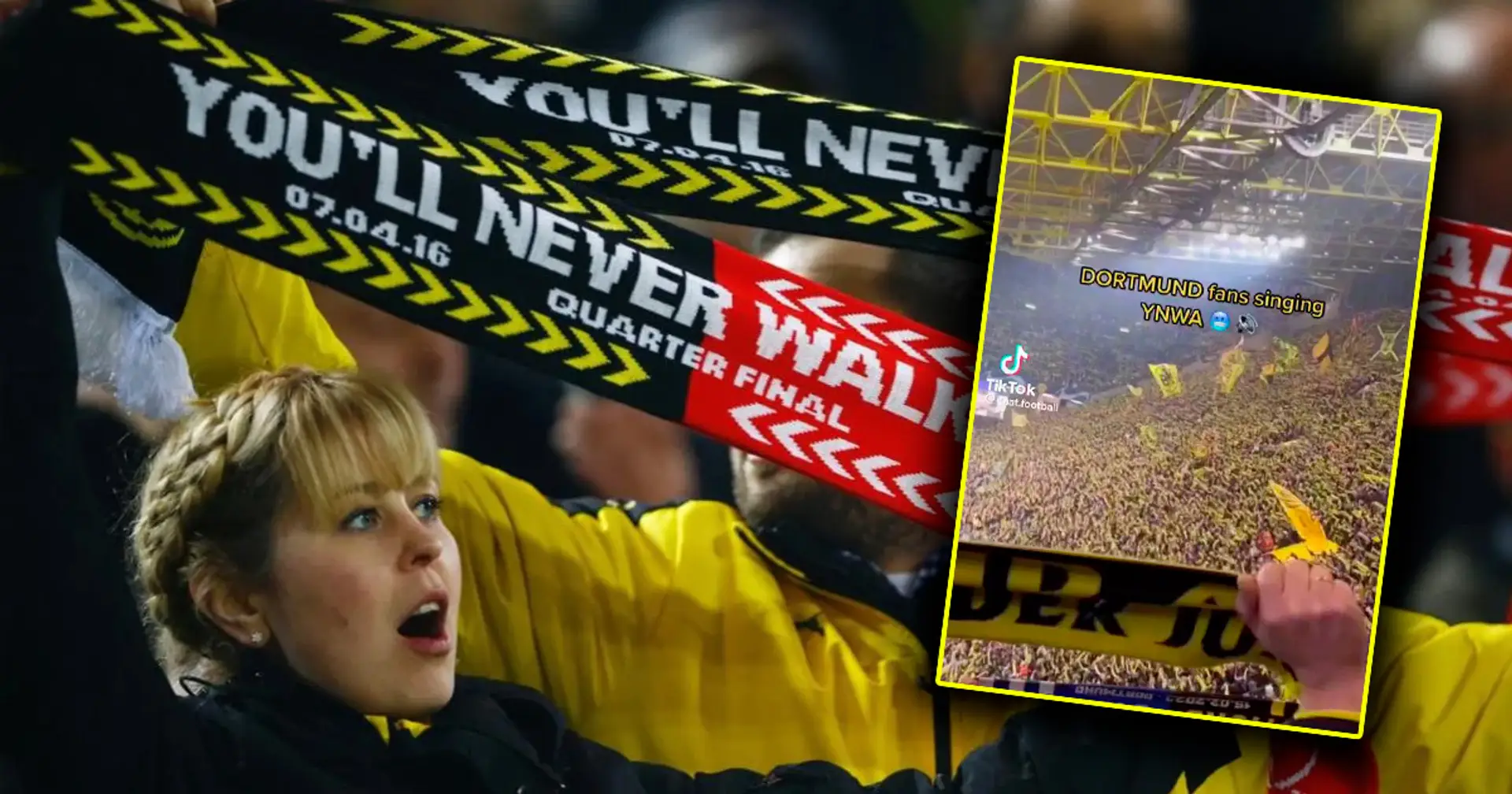 Die Geschichte dahinter, warum die Fans von Borussia Dortmund "You'll Never Walk Alone" singen