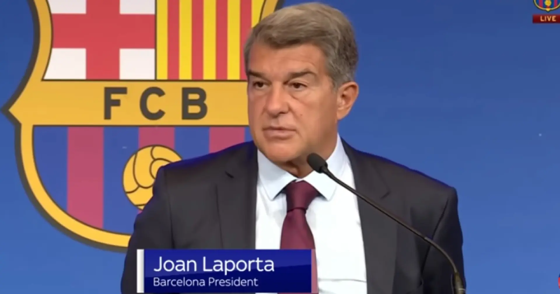 Joan Laporta hace una gran predicción sobre el Barcelona que sucederá 'antes de lo esperado'