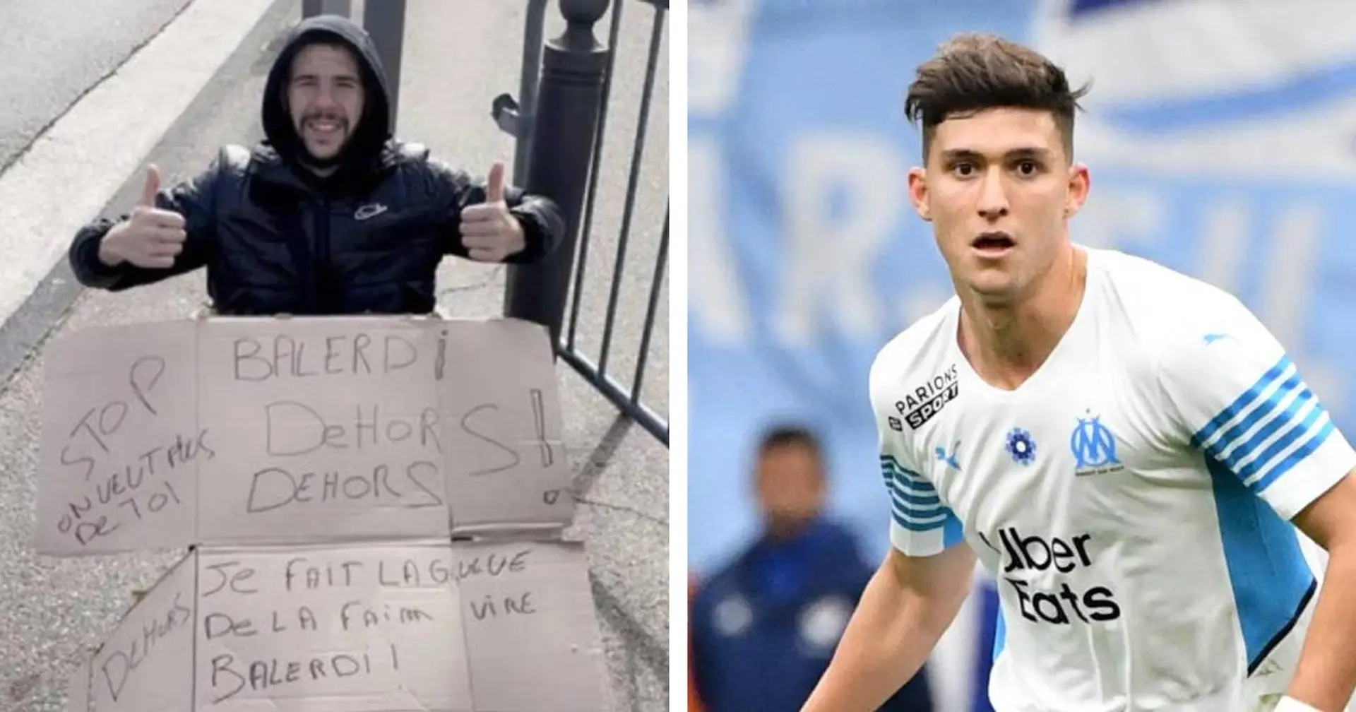 Un fan de l'OM prêt à faire une grève de la faim pour voir  Balerdi quitter le club 
