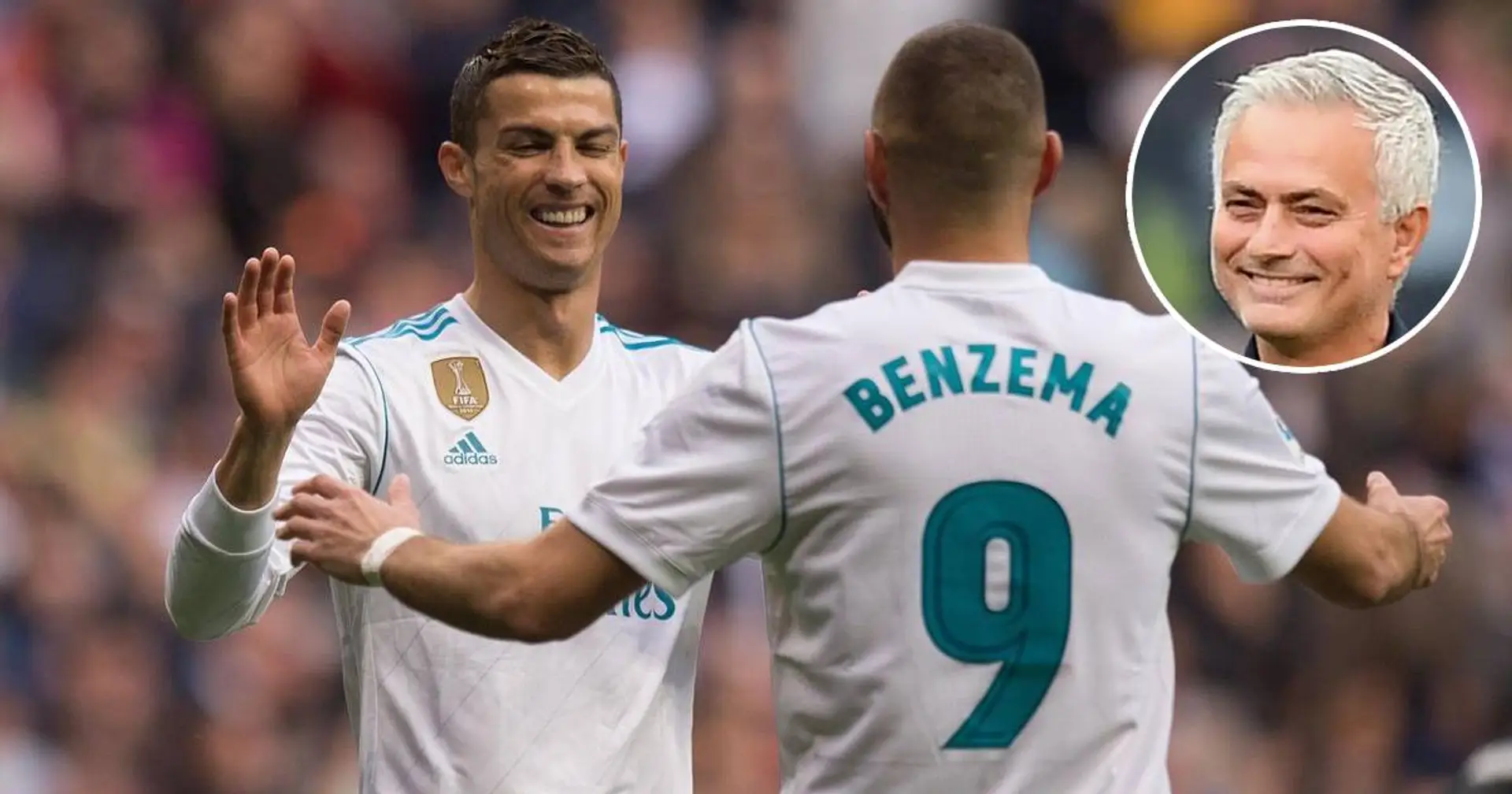 Mourinho: 'Best compliment you can give to Benzema is that Ronaldo was in love with him'