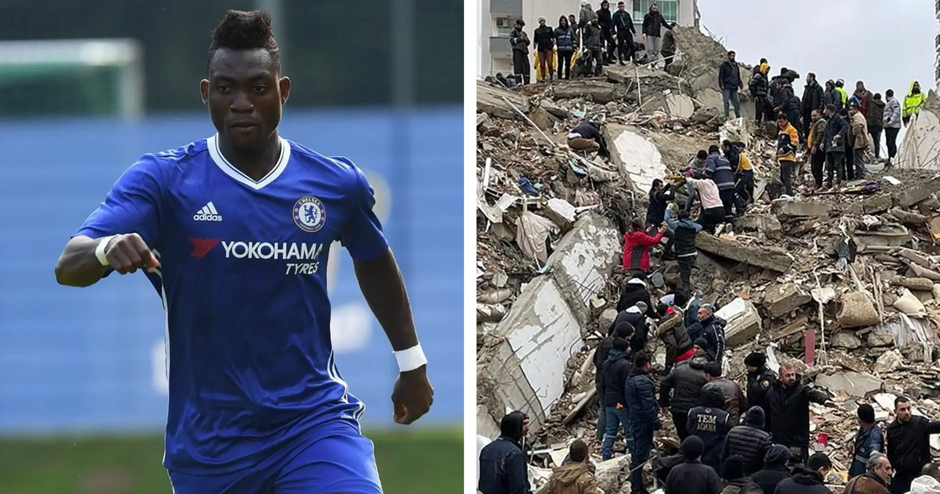 Former Chelsea winger Atsu reportedly 'trapped under rubble' as rescue team continue search for player