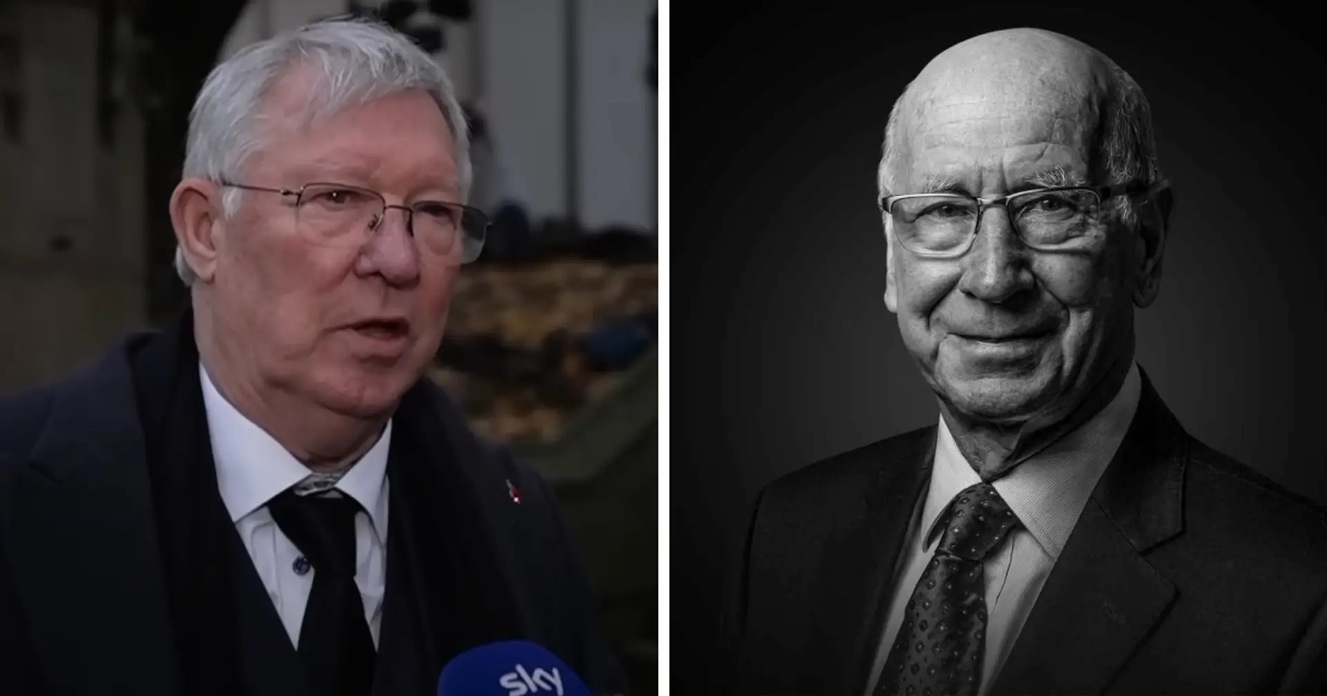 'He supported me 100 per cent, all the way': Sir Alex Ferguson pays touching tribute to Sir Bobby Charlton
