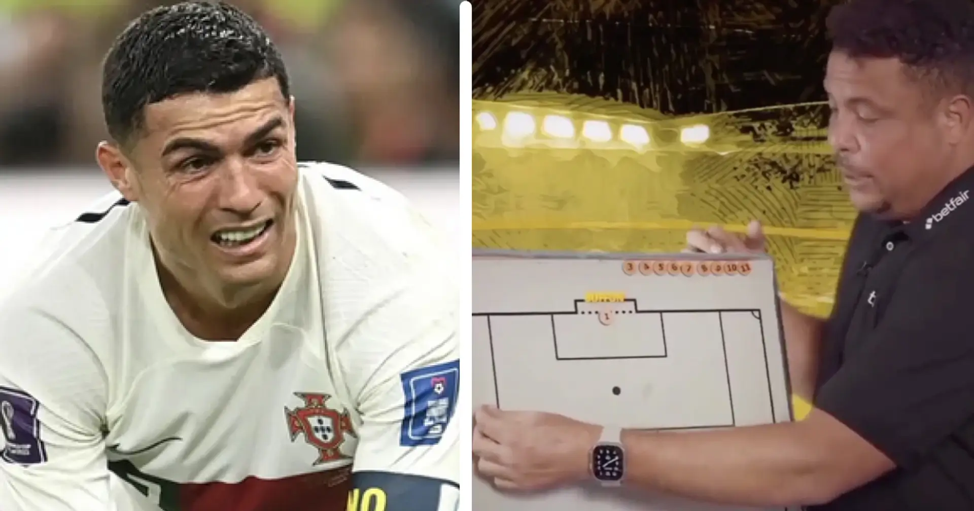 Ronaldo Nazario shows off his all-time best XI, snubs Cristiano