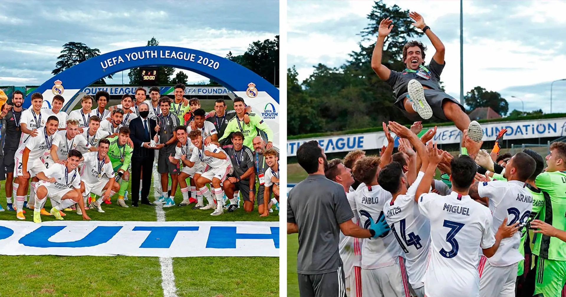 Raúl tras ganar la Youth League: 'Esto es comparable a otros momentos como jugador'