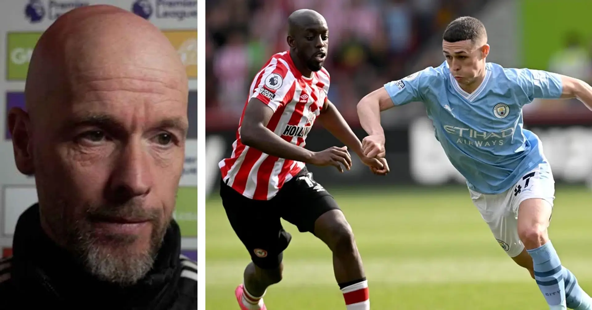 'Man City was lucky to win against them': Ten Hag refuses to demerit Brentford’s home threat