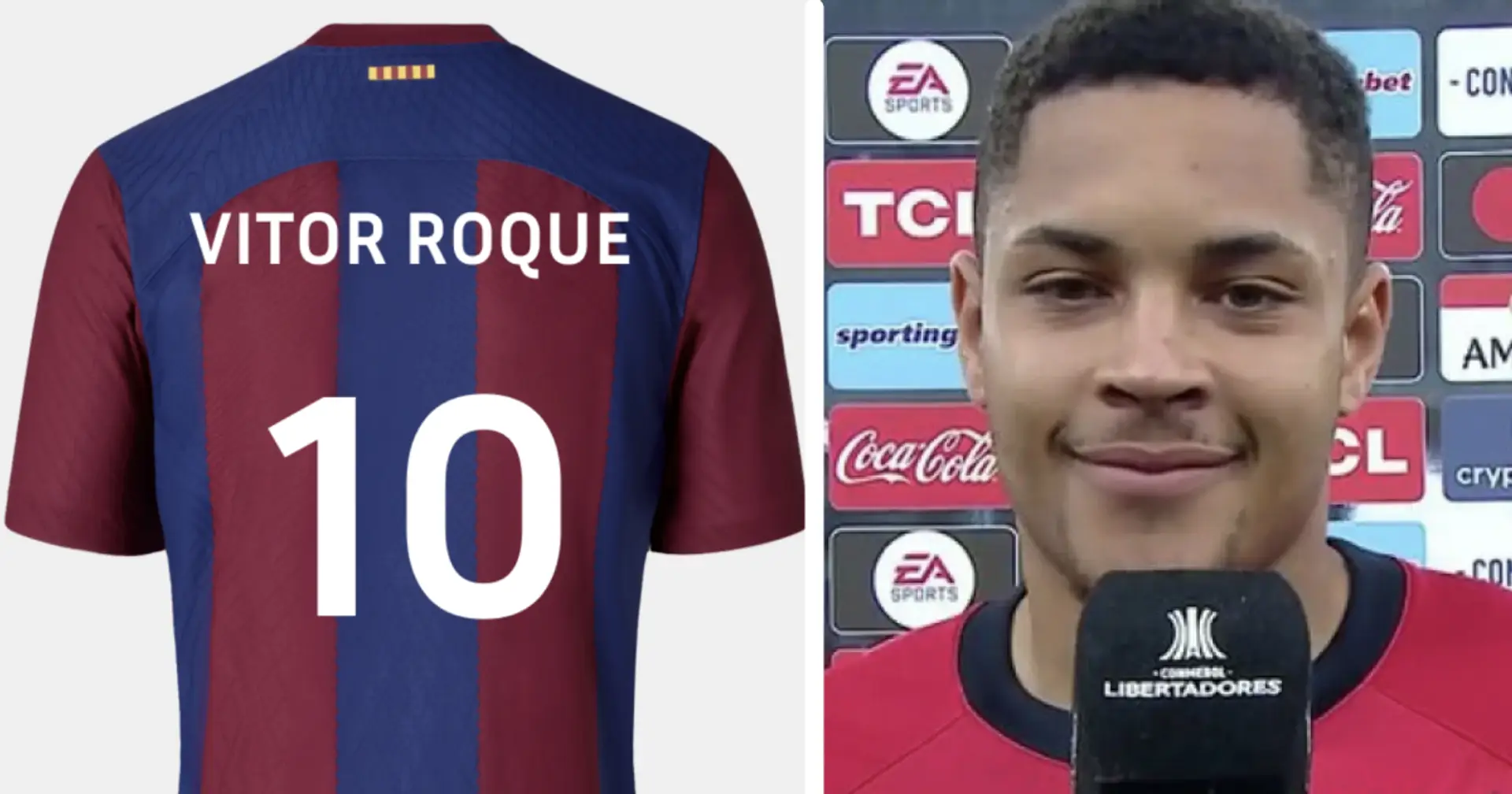 6 numéros de maillot que le Barça pourrait offrir à Vitor Roque – y compris le numéro 10 d'Ansu Fati