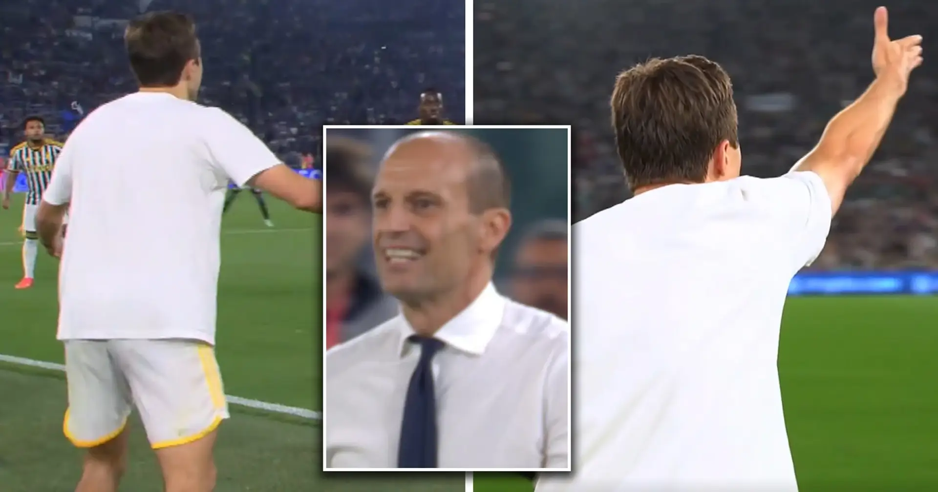 'I heard he also rejected Bayern': Chiesa becomes Juventus coach after Allegri gets the red card and loses his mind