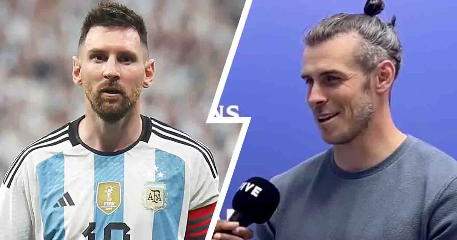 'It's a lot more chill': Gareth Bale names three reason why Messi joined Inter Miami