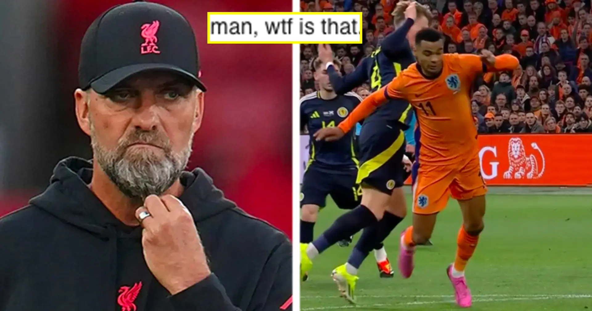 'Klopp would've killed him': Liverpool fans react to Gakpo dive in a friendly