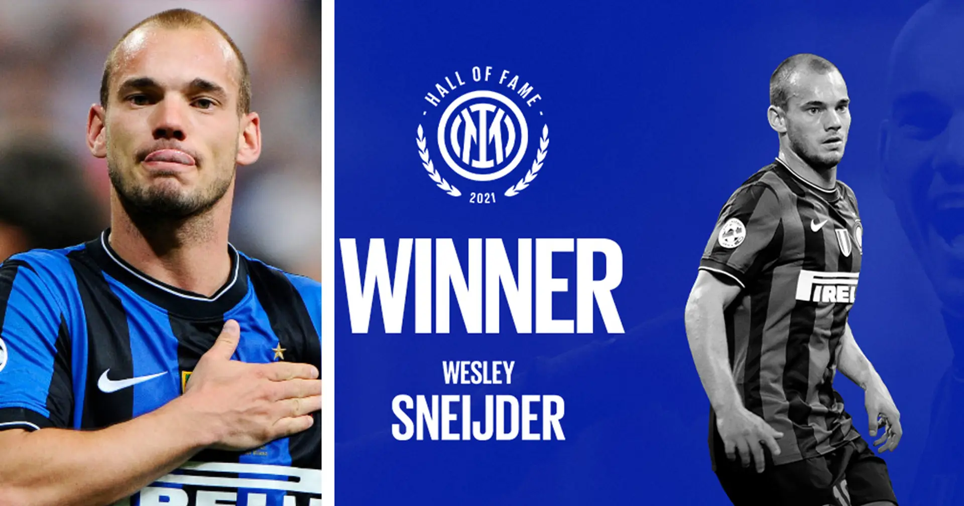 Wesley Sneijder inserito nella Hall of Fame dell'Inter: il messaggio commovente dell'olandese