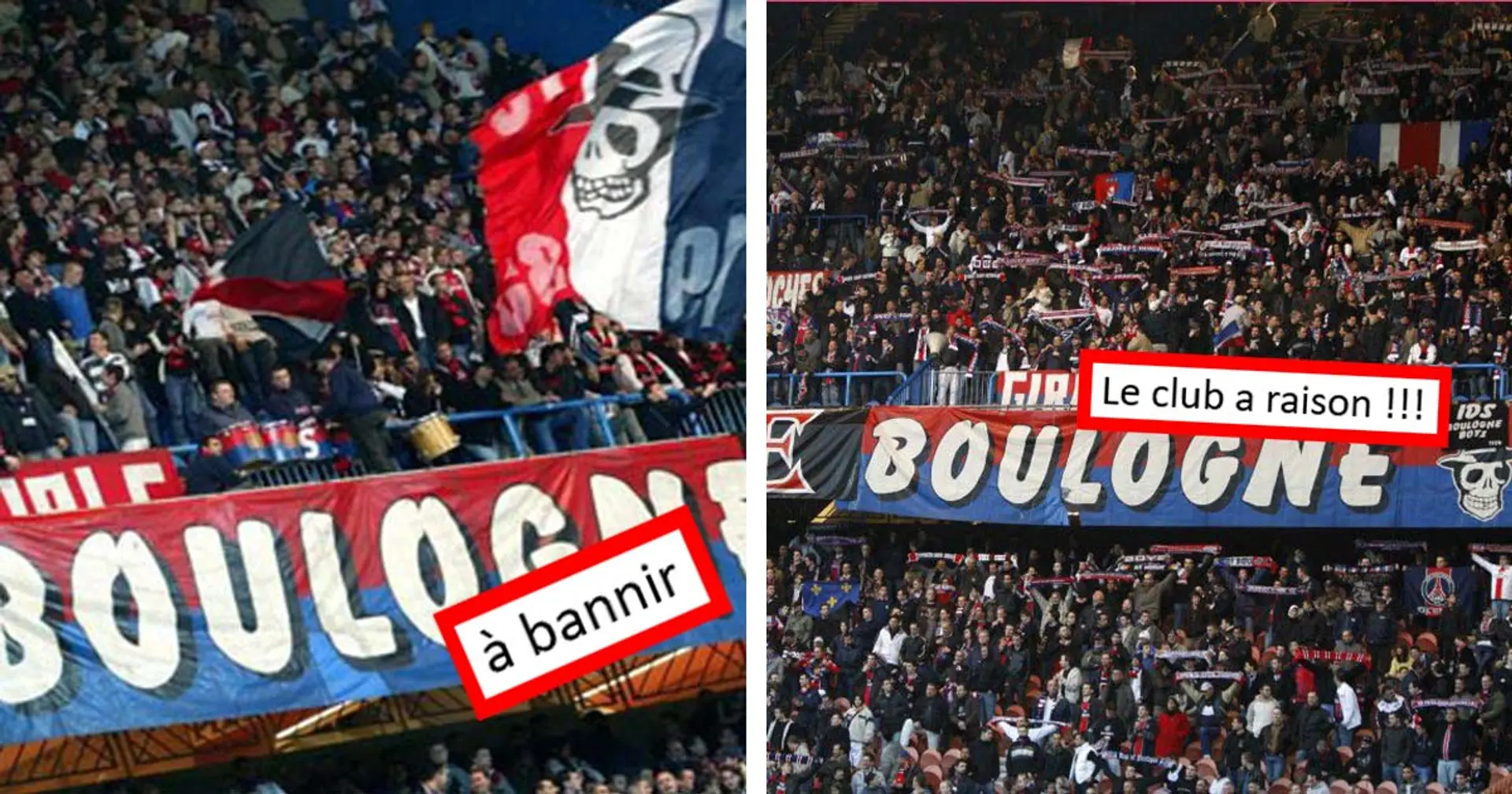 "Le club a raison", les fans du PSG favorables à la décision de ne pas rouvrir la Tribune Boulogne du Parc des Princes