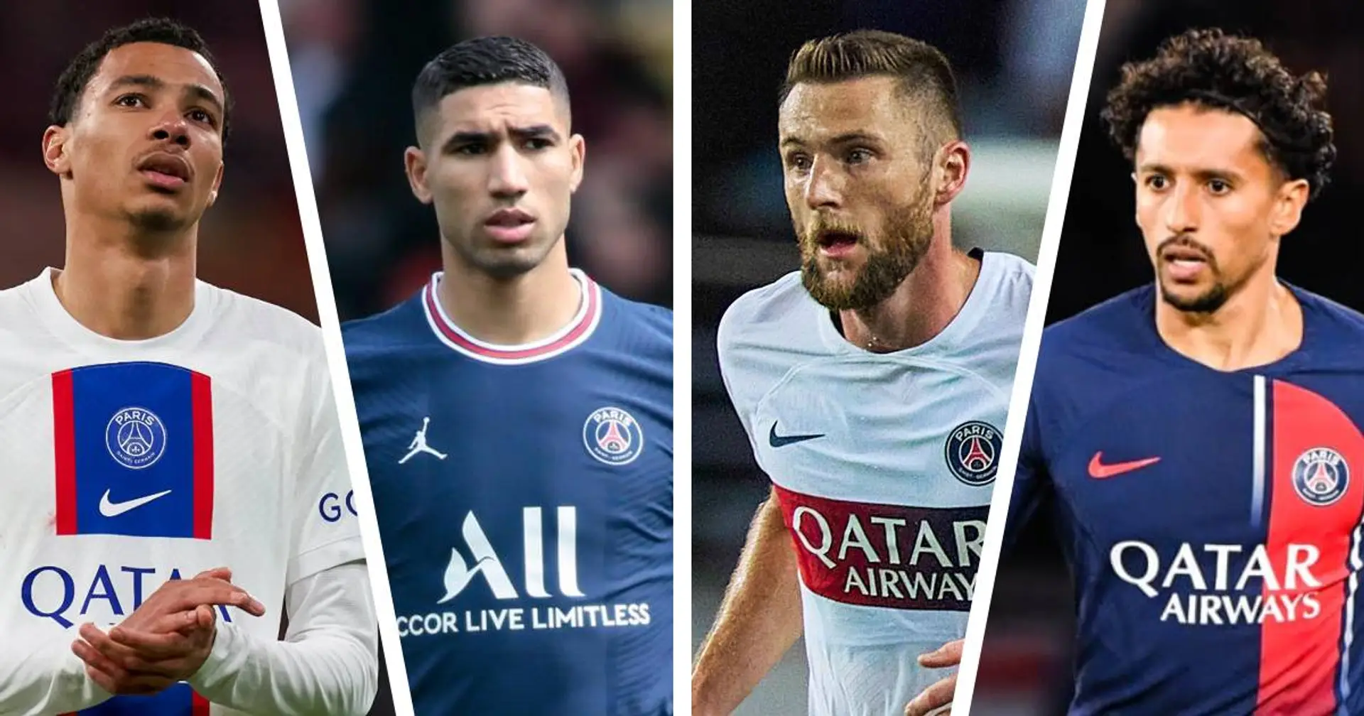 Top 12 joueurs des joueurs ayant connu la plus grosse dévalorisation en Ligue 1 - 8 joueurs du PSG présents