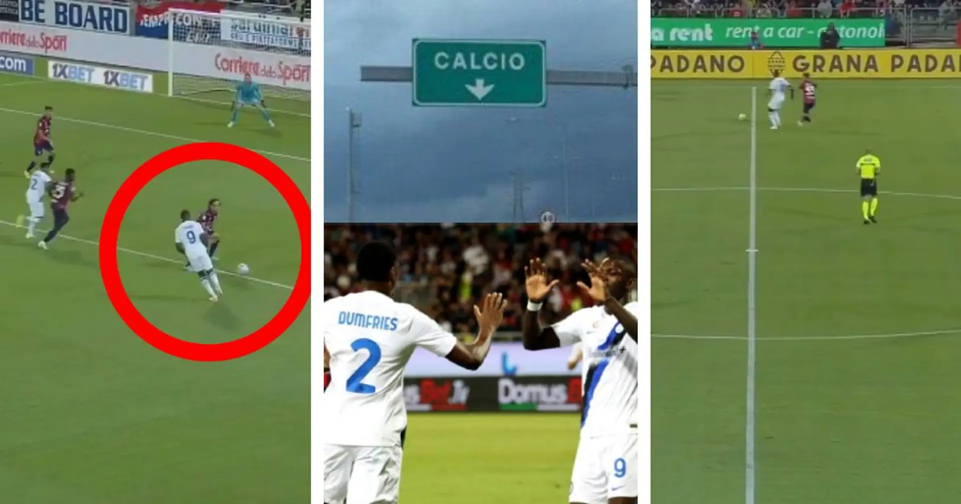 La prima zampata di Thuram: il numero 9 dell'Inter subito decisivo contro il Cagliari 