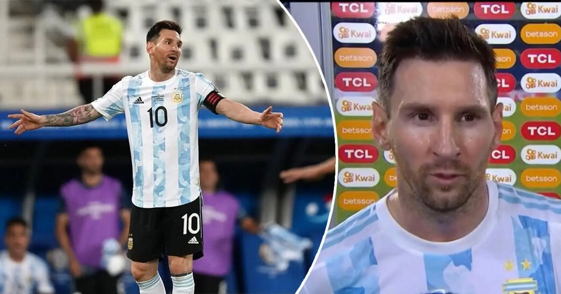 "Nous avons joué un adversaire difficile": Messi s'exprime sur le résultat du match Argentine vs Chili en Copa America 