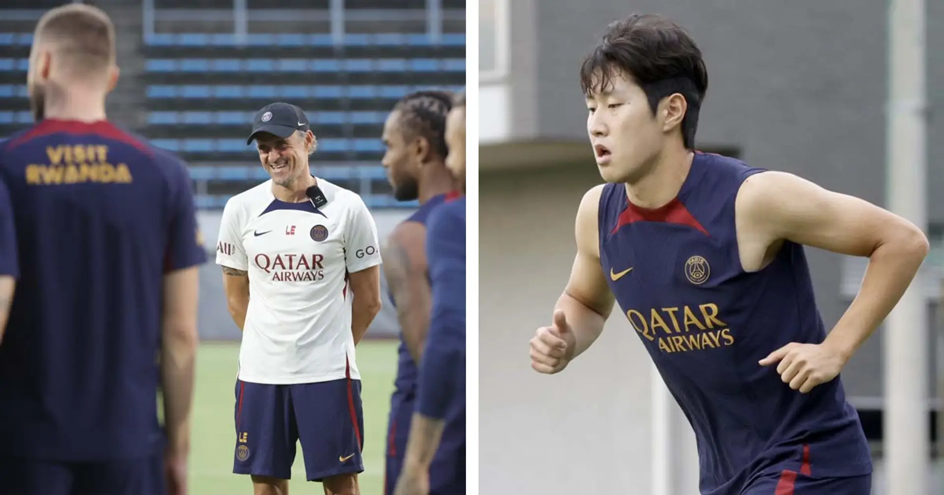 Neymar à 100% et plus : les meilleures photos de l'entrainement du jour du PSG au Japon