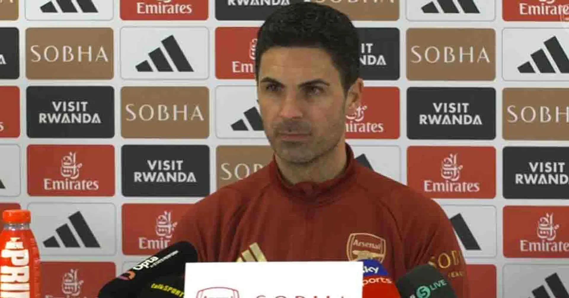 'The context is clear': Arteta reflects on Arsenal's recent form ahead of Wolves trip