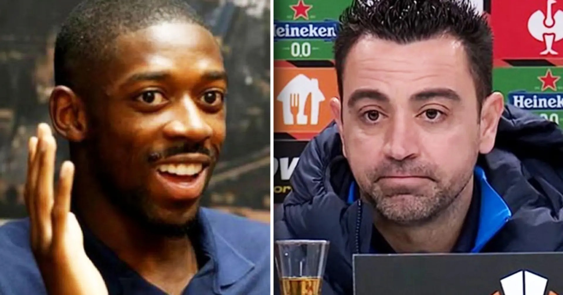 Dembele names coach who changed his career for the better, it's not Xavi