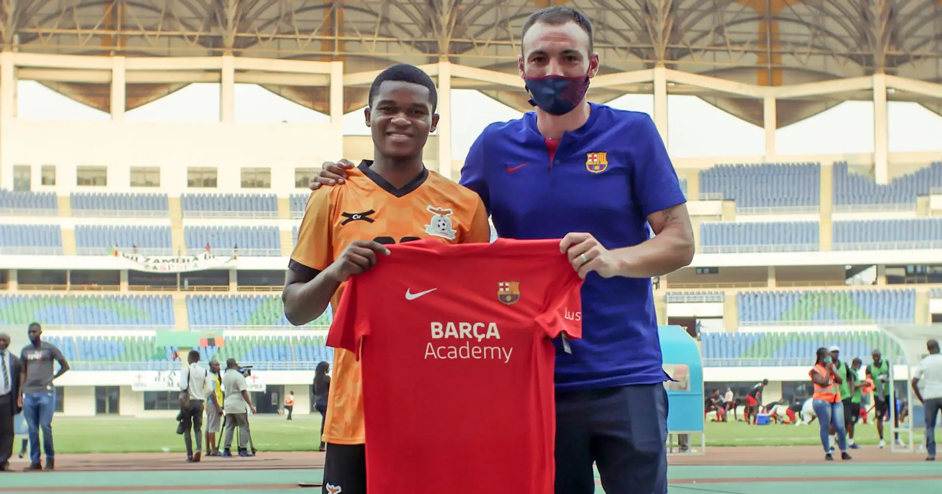 Exceptional: 14-year-old Lusaka's Barca academy player Joseph Banda Sabobo called up to play for Zambia's senior side
