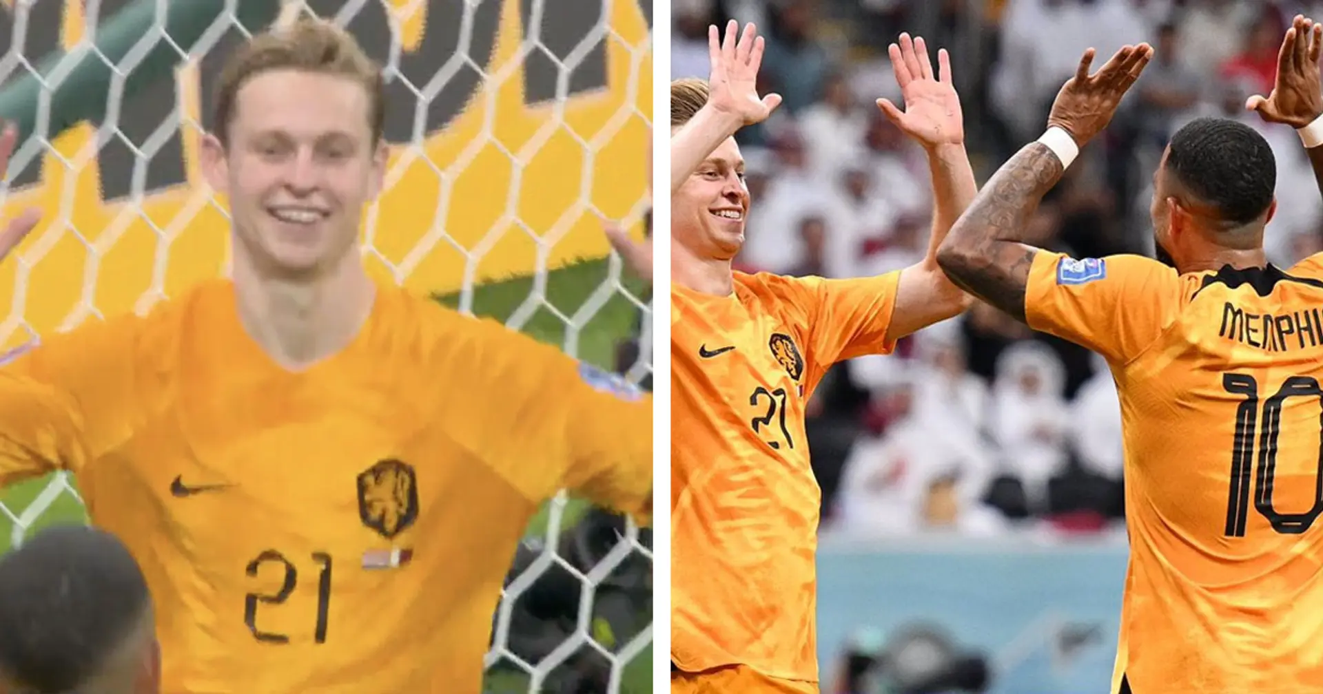 De Jong marca su primer gol en el Mundial: cómo les fue a los jugadores del Barça en Países Bajos vs Qatar