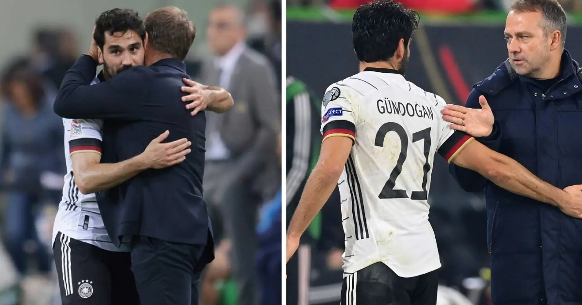 "Du bist ein super Mensch": DFB-Kapitän Gündogan hat sich beim entlassenen Bundestrainer Hansi Flick bedankt 