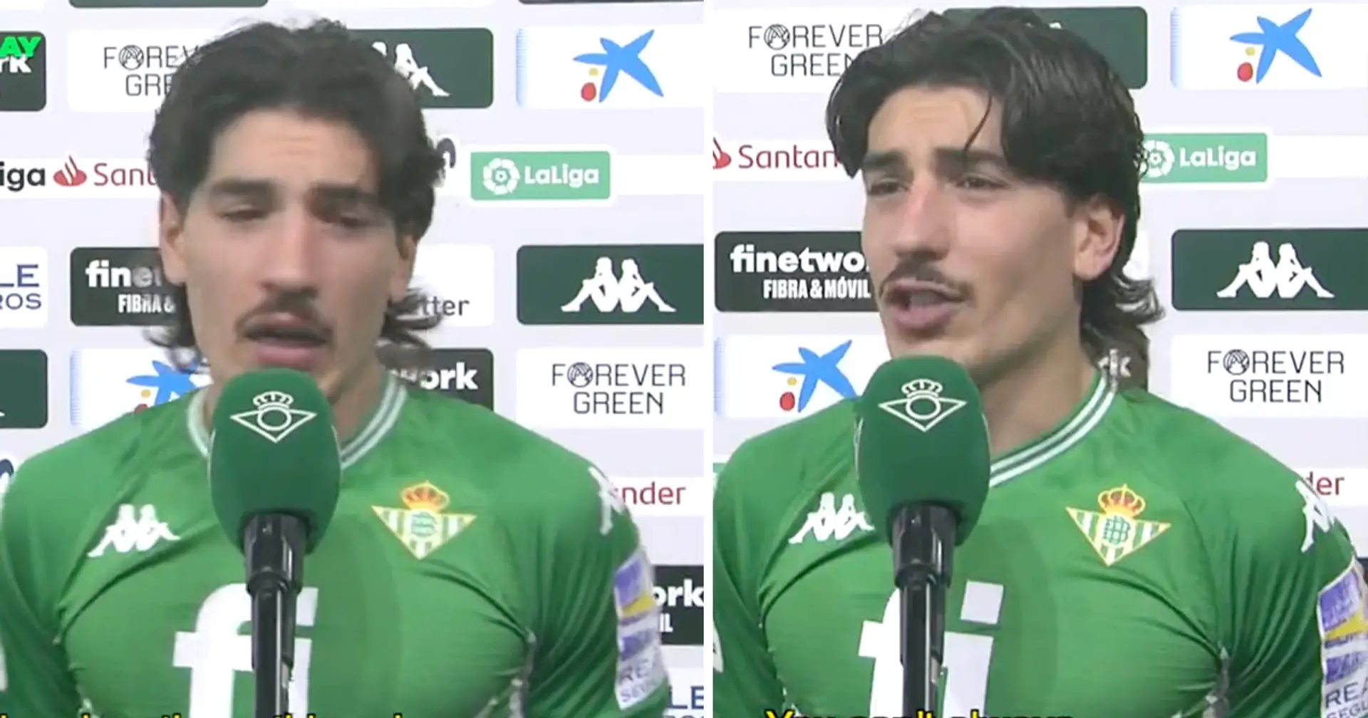 Fans shocked at hearing Hector Bellerin speak fluent Spanish for first time since Arsenal exit 
