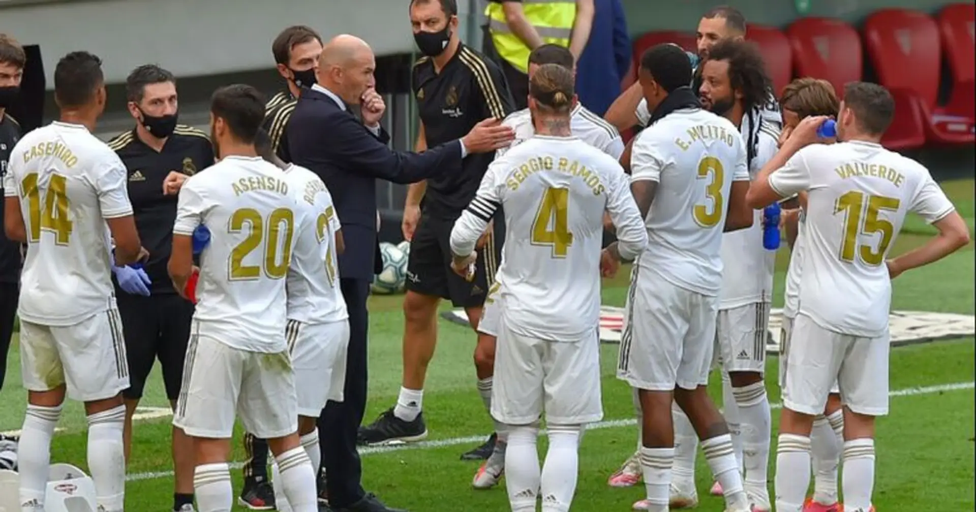 Zidane no se deja a casi nadie atrás después del parón