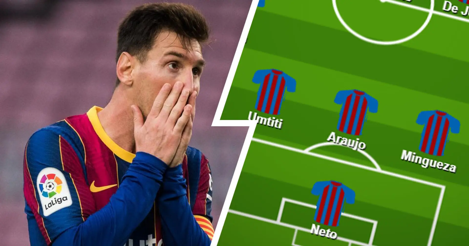 Pique out, Mingueza in: How Barcelona might line up against Eibar based on Celta loss