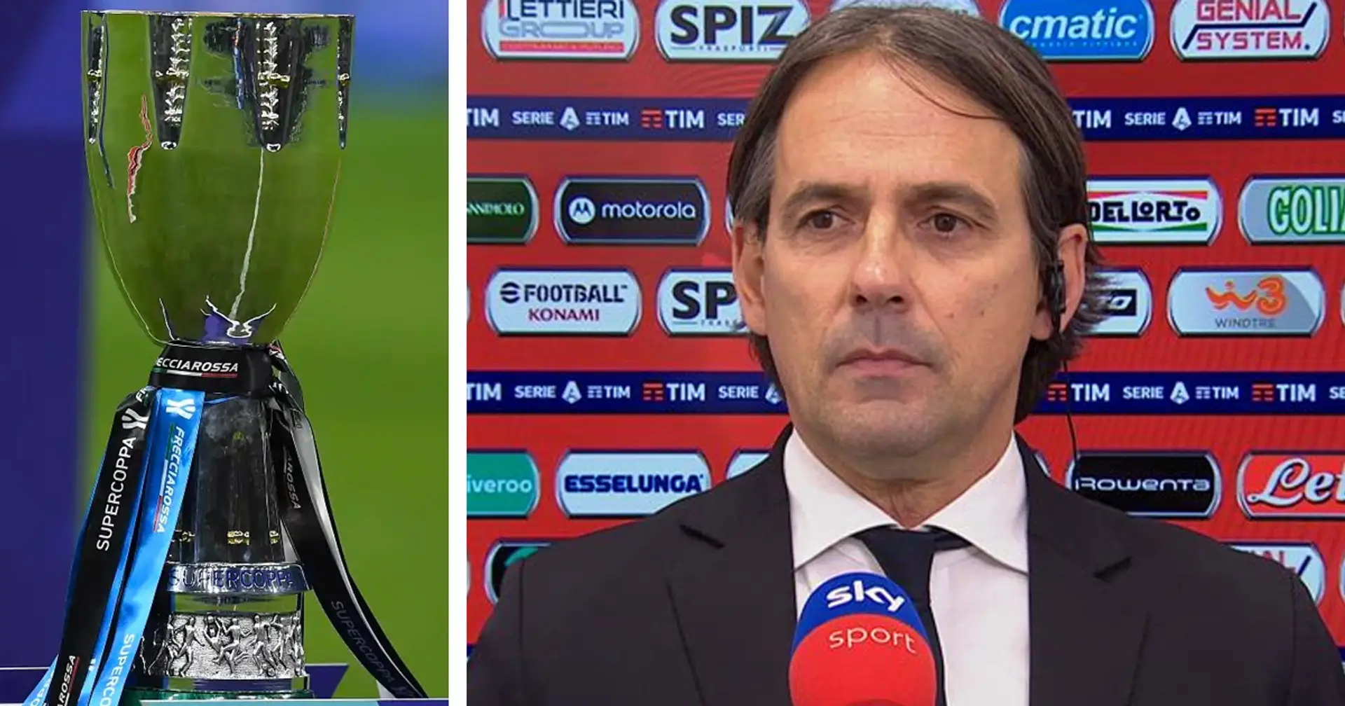 "Deteniamo il titolo": Inzaghi fiducioso per la Supercoppa, e poi alza l'attenzione sulla Serie A