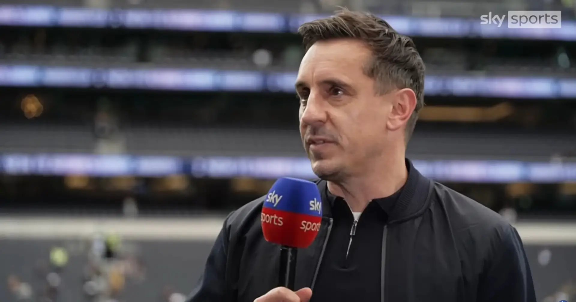 Gary Neville reveals what one Spurs coach him about Arsenal before Man City defeat