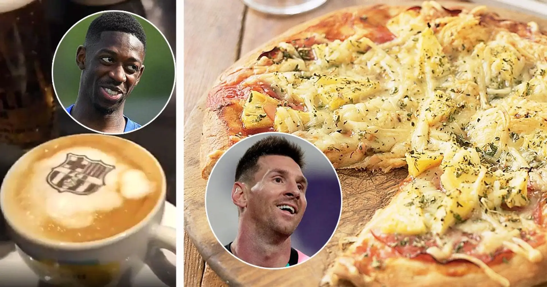 La pizza de jamón y queso 'Messi', la sopa 'Alba' y más: los platos en BarçaCafe con nombres de jugadores