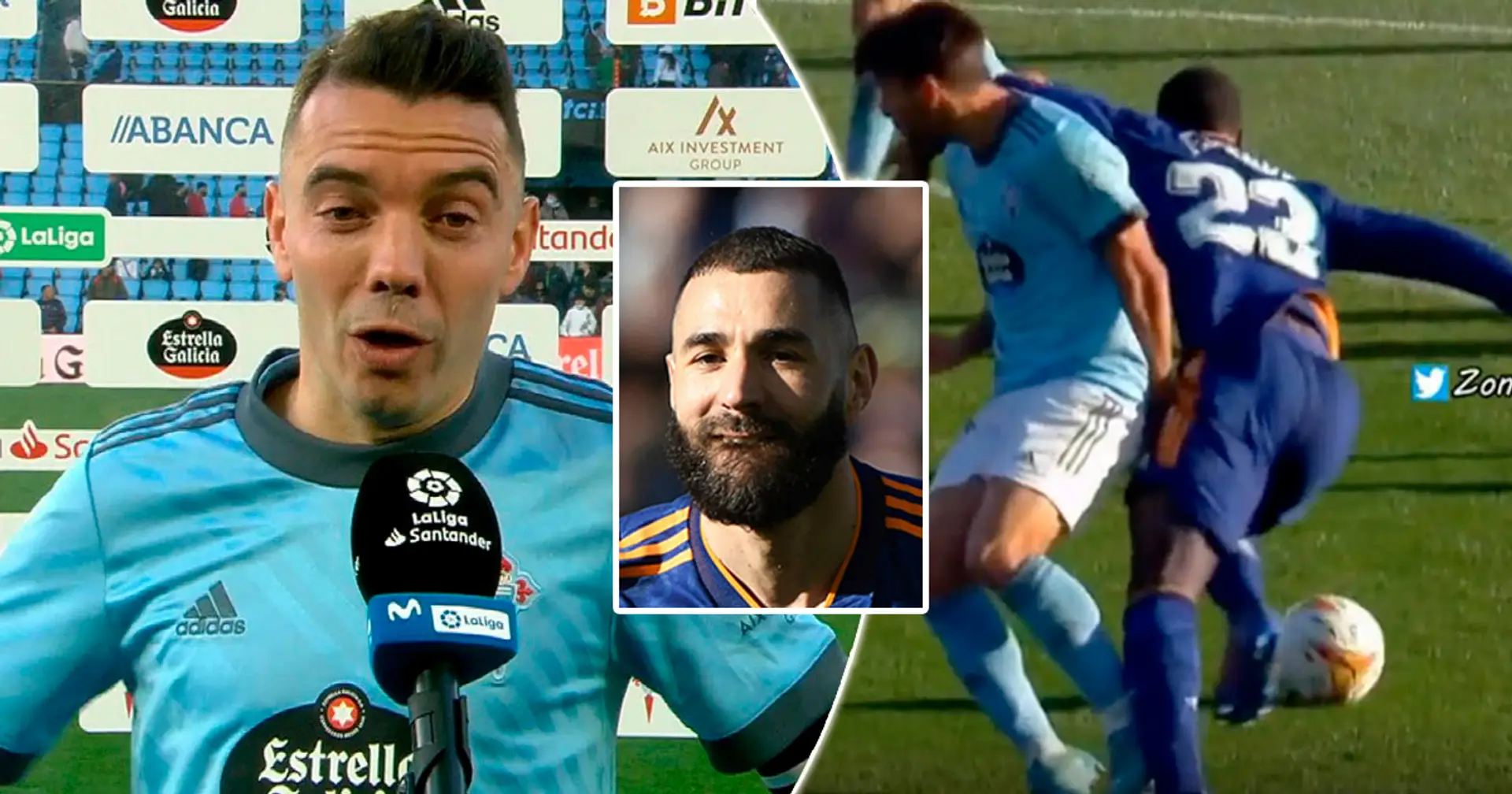 'The only thing missing was for the referee to take it': Iago Aspas slams referee for awarding Real Madrid 3 penalties vs Celta Vigo