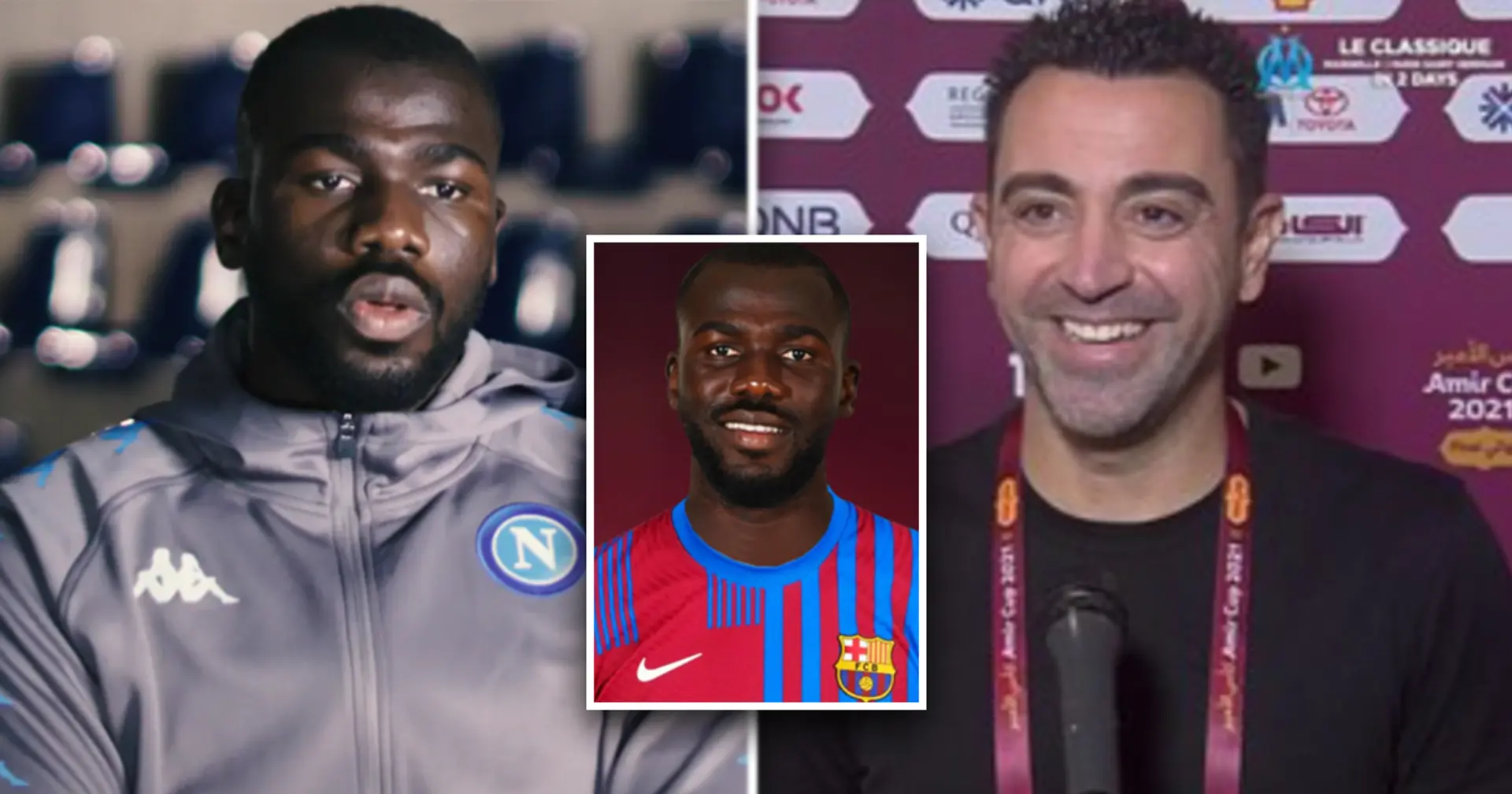 Koulibaly tells Napoli he wants to join Barcelona (reliability: 4 stars)