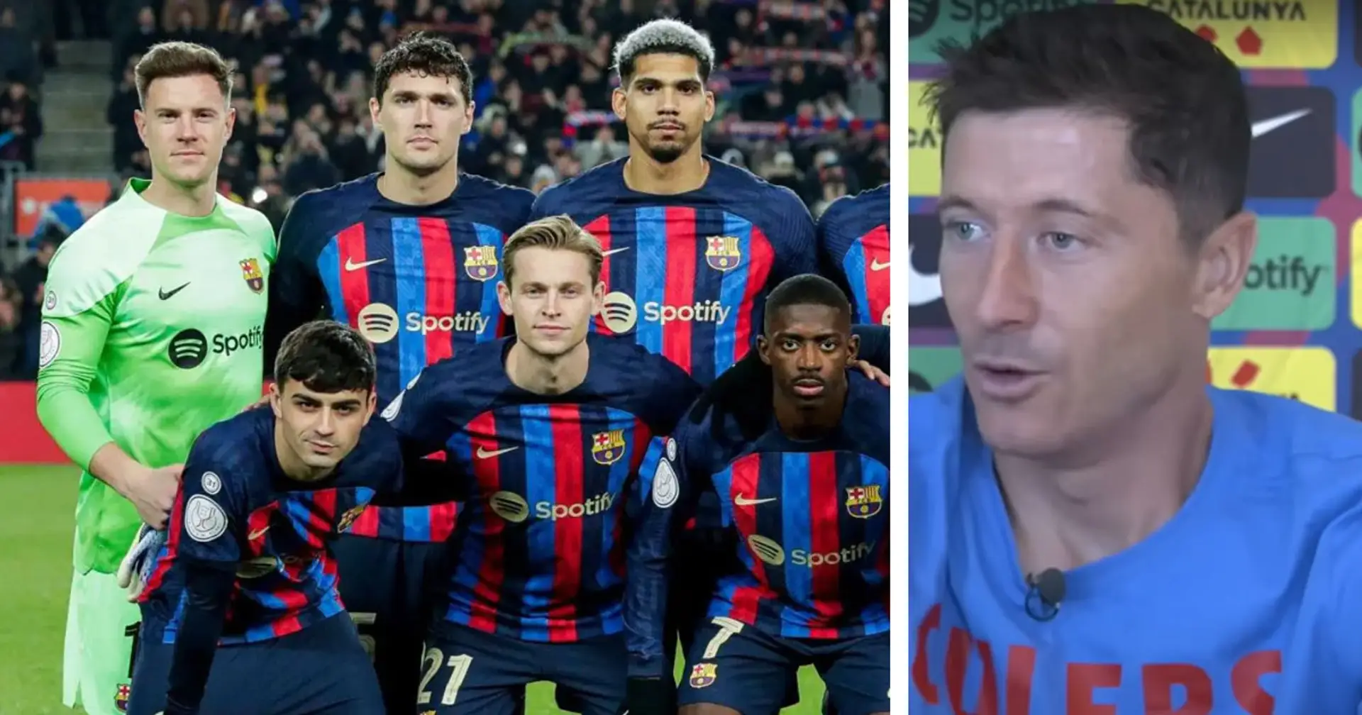 'It's his season': Lewandowski names one Barca teammate he’s been impressed by in debut season