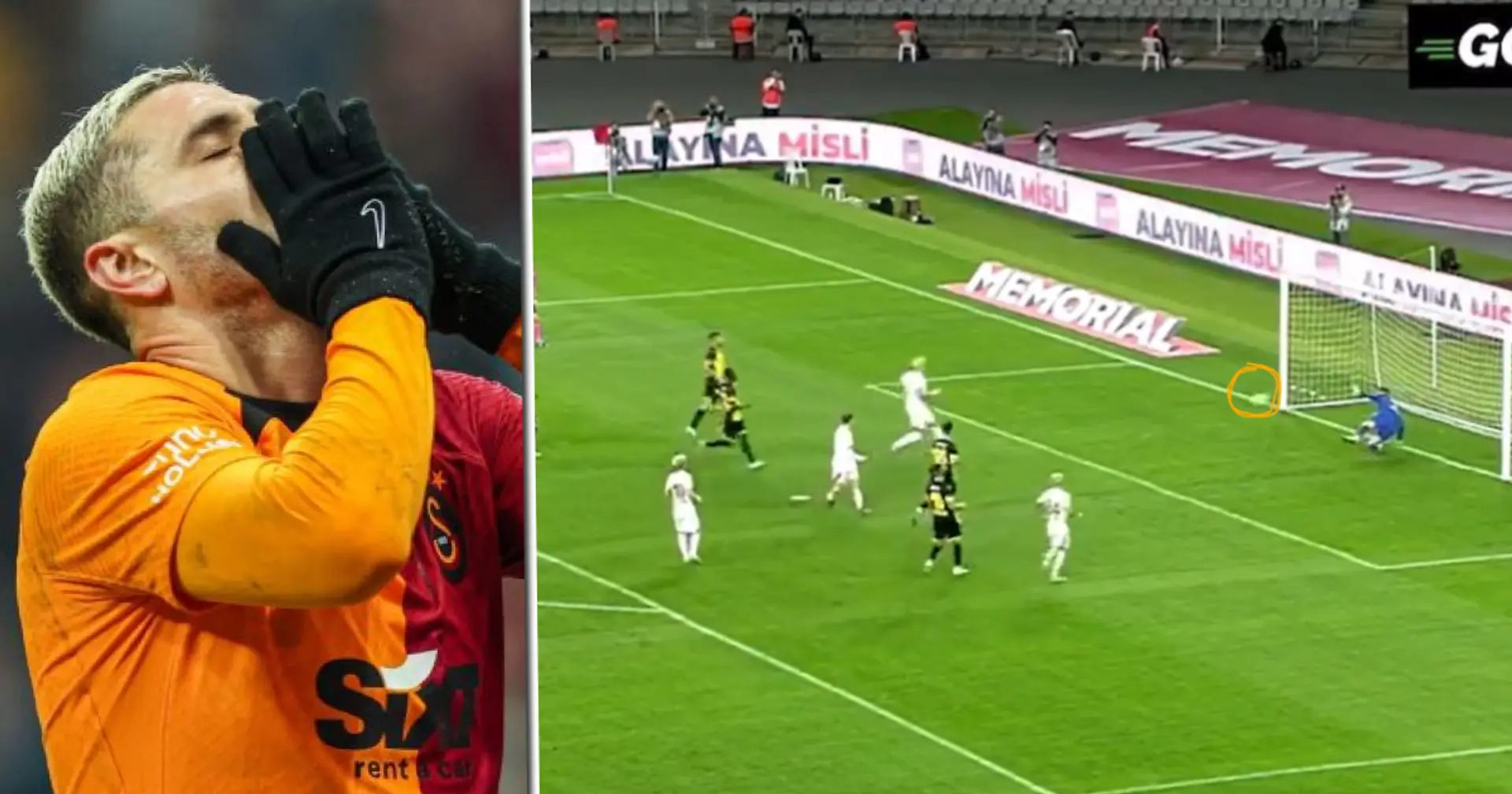 Mauro Icardi misses open goal as Galatasaray try to recreate Messi-Suarez penalty routine