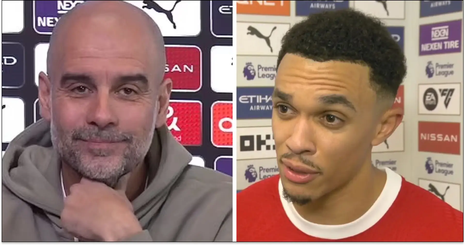 'What he said is what a lot of people think': Guardiola on Trent's 'trophies' comment