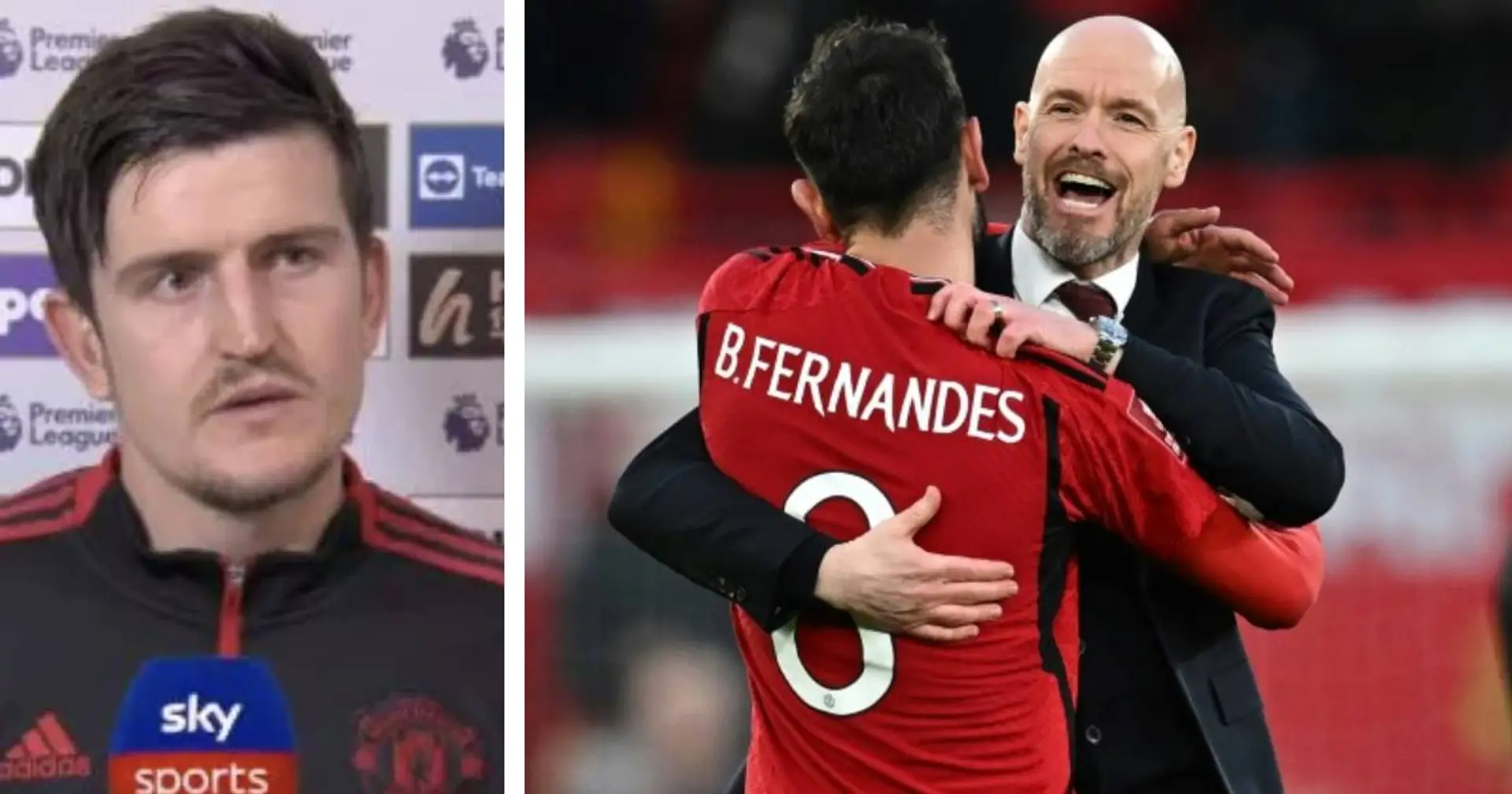 'Let's go man for man': Maguire shares Ten Hag masterplan that beat Liverpool
