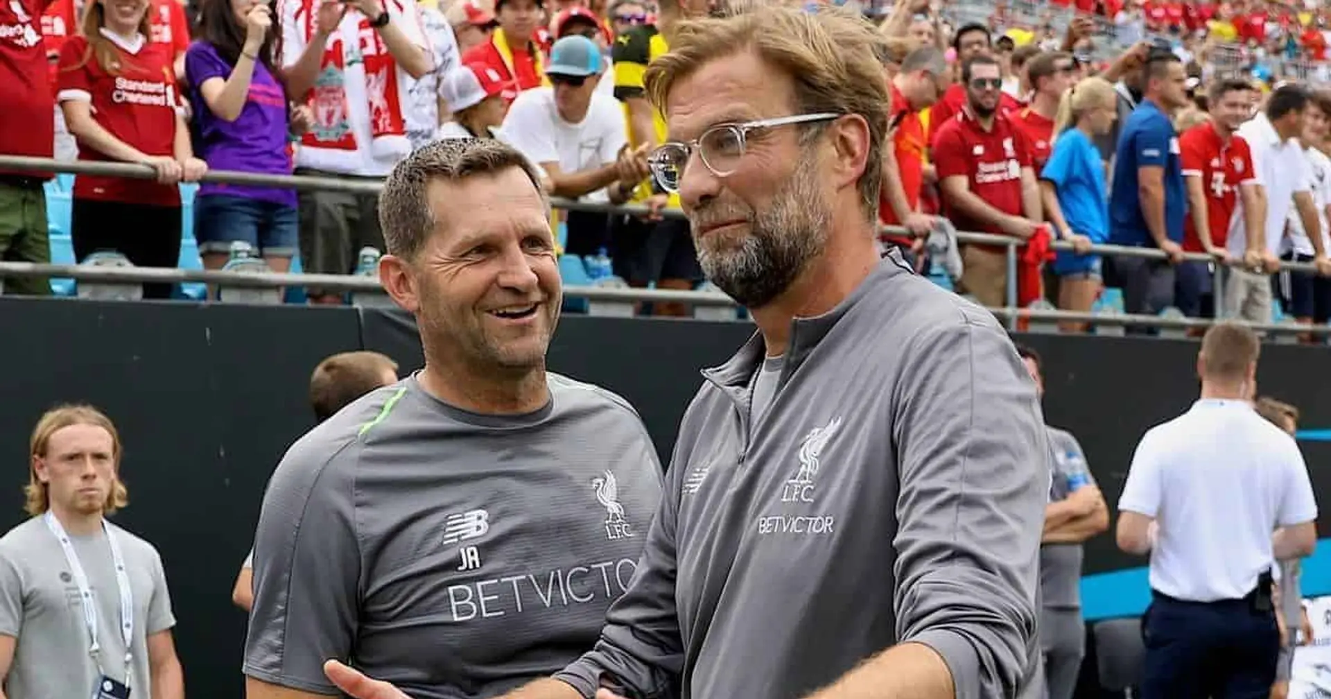 Another coach to follow Jurgen Klopp out of Liverpool — he's been there for 15 years