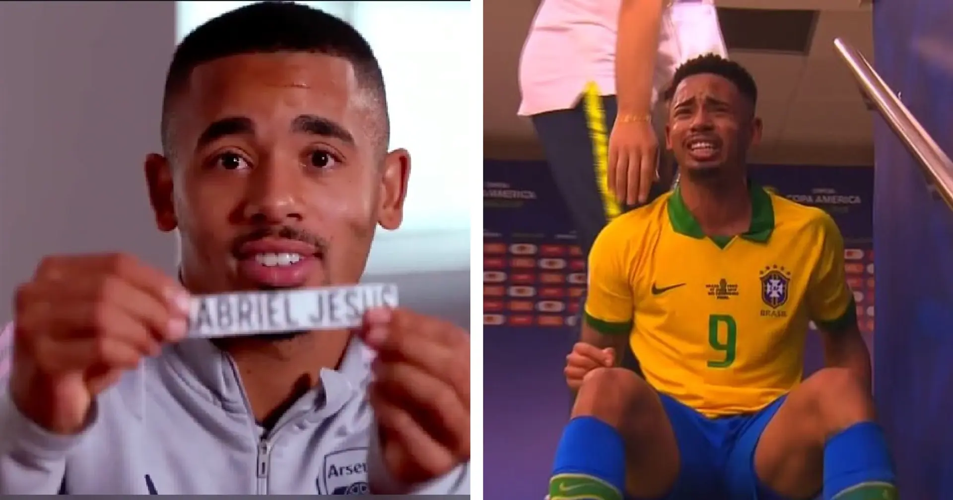 'I was crying': Emotional Gabriel Jesus opens up on World Cup call-up 