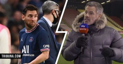 'He basically called me a donkey!': Carragher claims Messi wrote him on Instagram after he said forward wasn’t a good signing for PSG