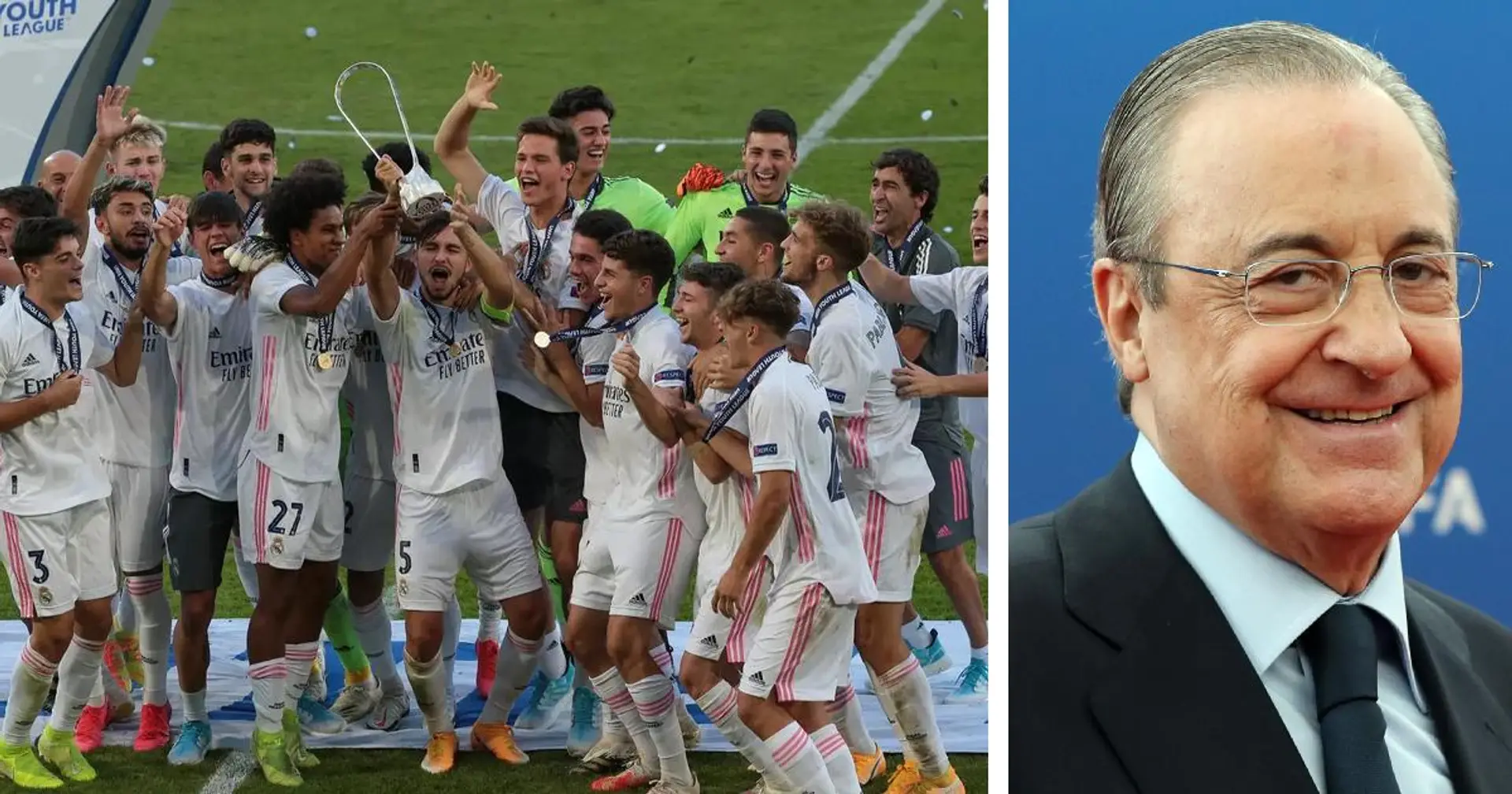 Florentino Perez ravi du triomphe "significatif" de Madrid en UEFA Youth League