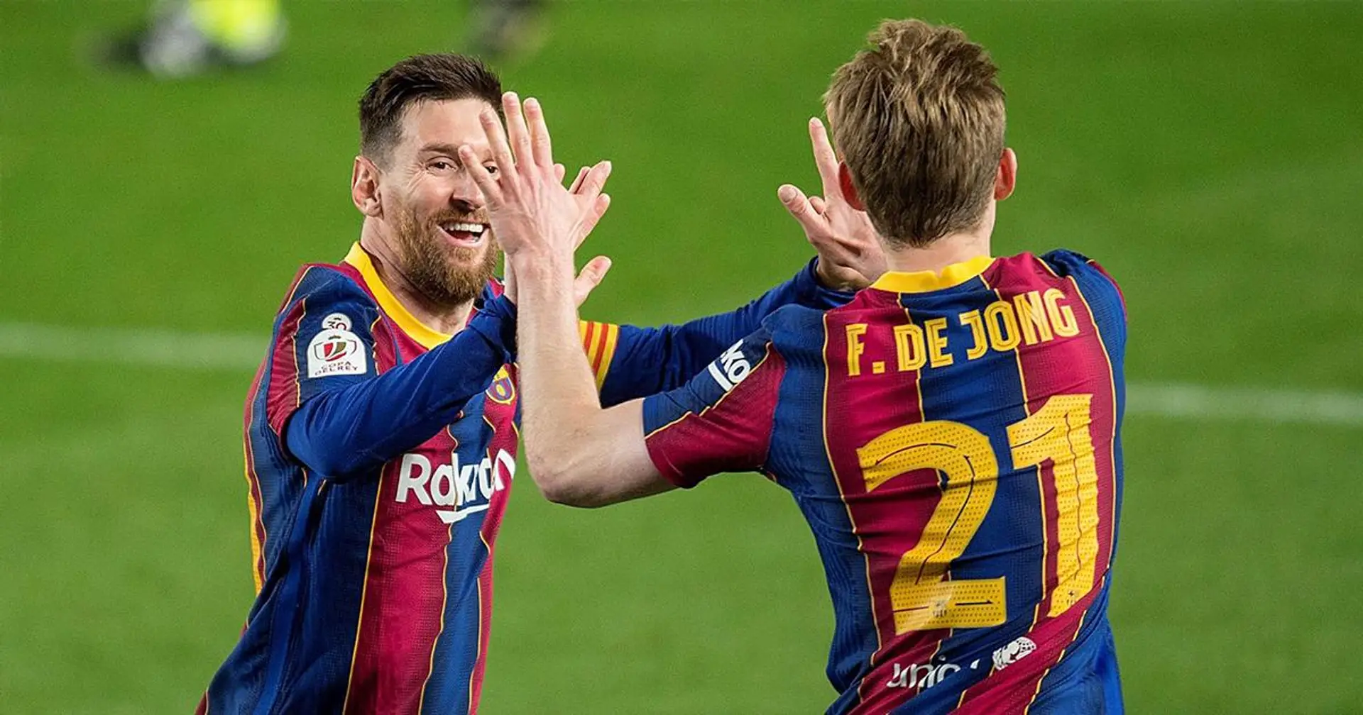Koeman ne préservera pas Messi et De Jong contre Huesca malgré leurs cartons jaunes