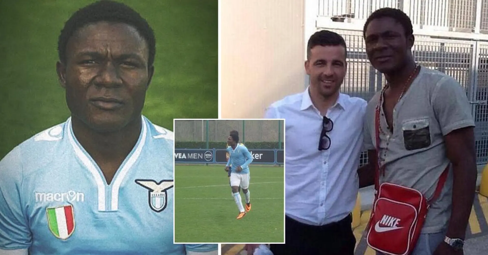 Was geschah mit Joseph Minala, dem 17-jährigen Spieler von Lazio, der als ein 42-Jähriger aussah?