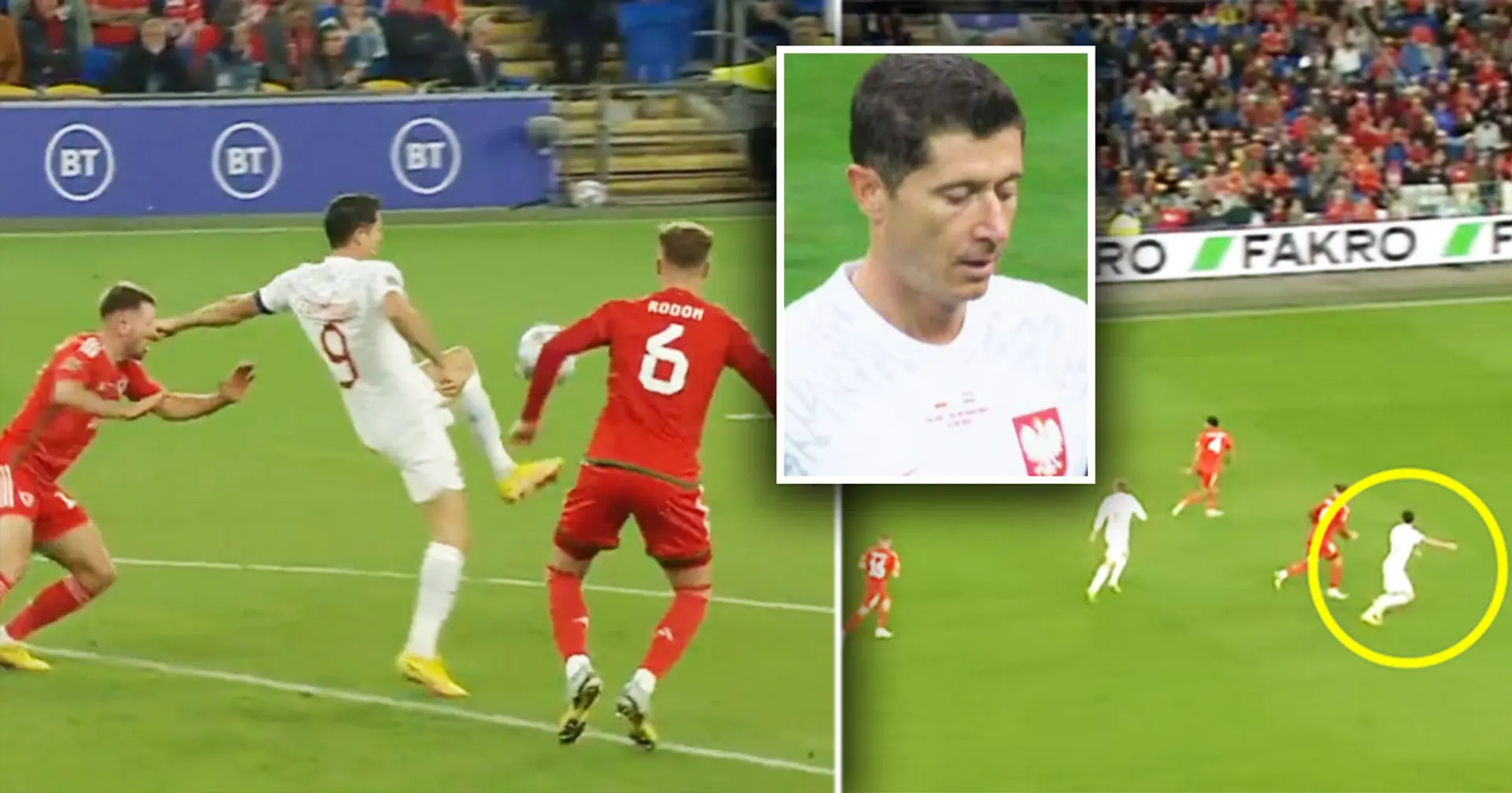'He can do it all': Lewandowski defies laws of physics with no-look Poland assist
