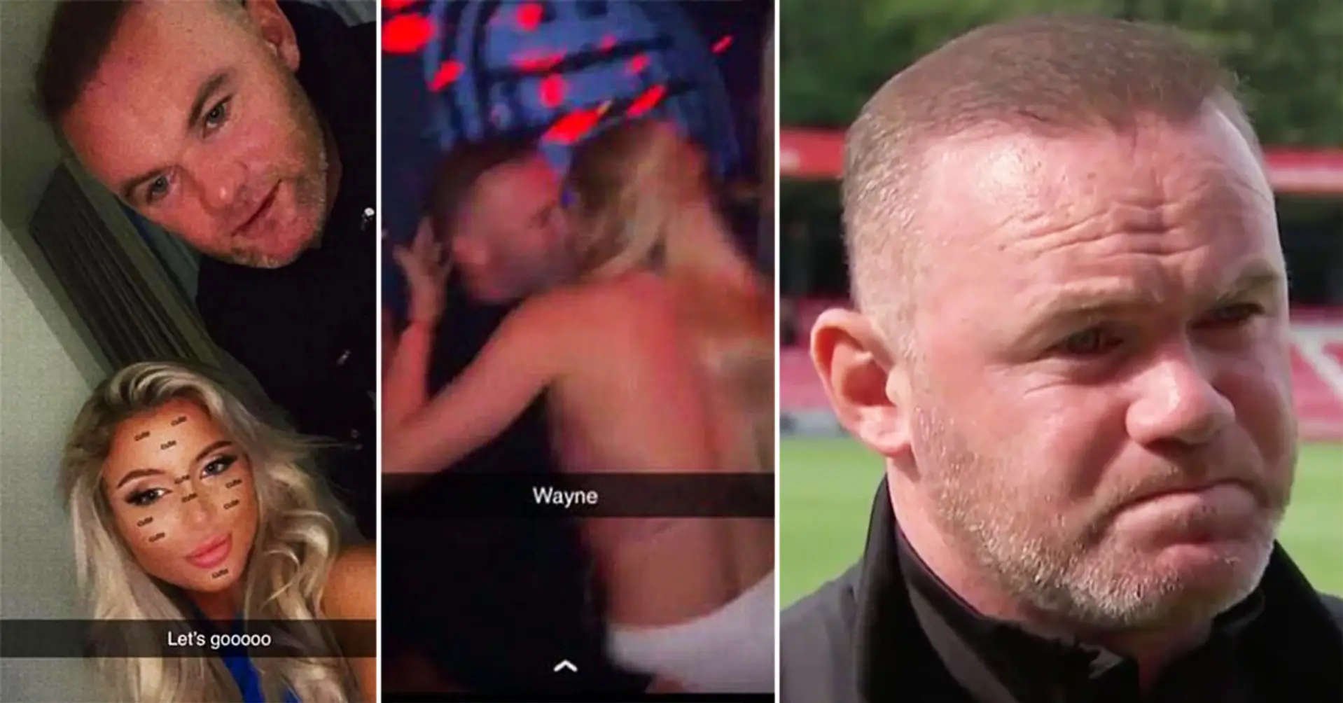 Wayne Rooney lesiona a un jugador de su equipo y es cazado con modelos en un hotel